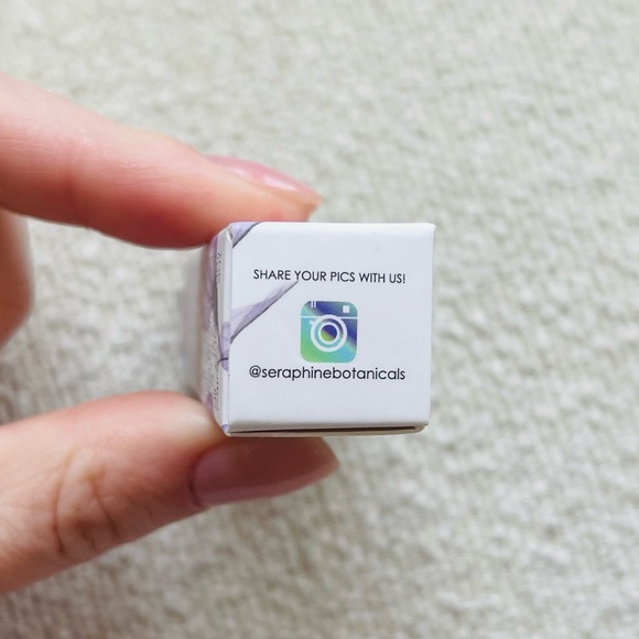 Seraphine Botanicals Cherimoya + Fig Long Lasting Vegan Lip Stain in Latte - Picture 6 of 11